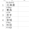 Excelで漢字にフリガナを表示する2