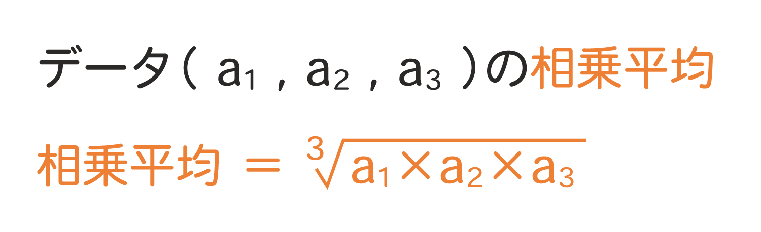 Excelで相乗平均（掛け合わせの平均）を求めるGEOMEAN関数の使い方2