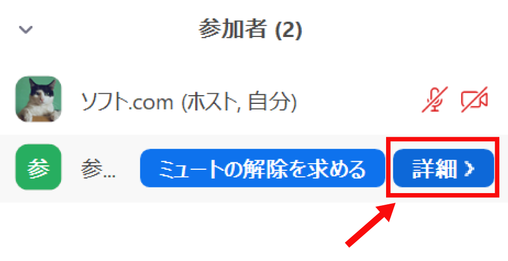 Zoomの参加者を共同ホストに変更する方法2